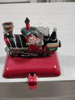 Coca-Cola Train Stocking Holder